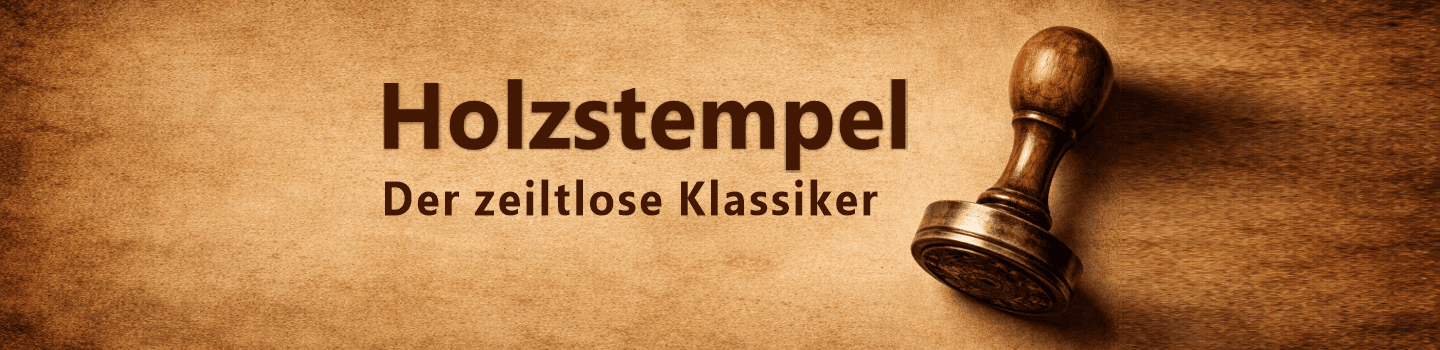 Holzstempel