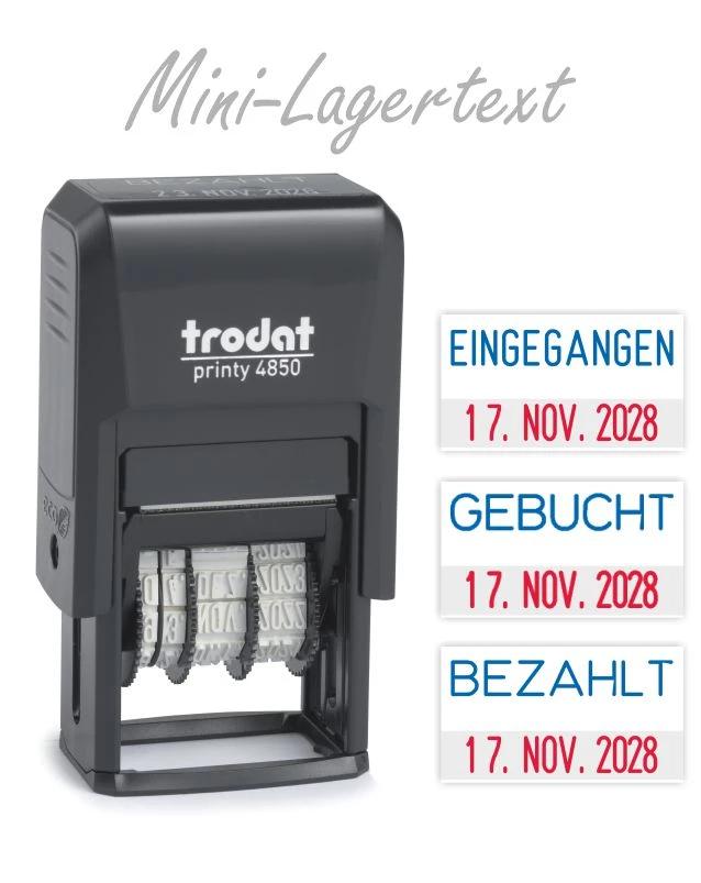 4850/L-Datum mit Standard-Textplatte (Mini)
