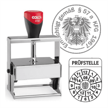 Begutachtungsstempel §57a "KFZ-Werkstätte"